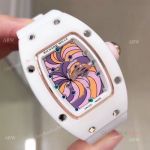 Copy Richard Mille RM 07-03 Cupcake BonBon White Ceramic Ladies Watch